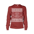 Christmas Santa's Coming- Mens Sweatshirt